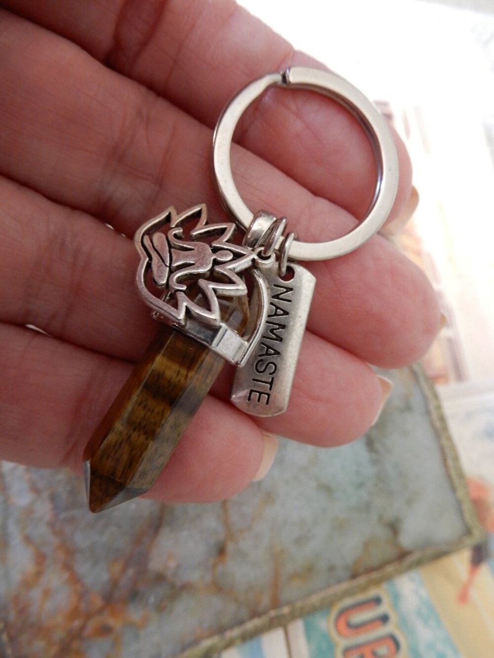 Crystal Inspirational Keychains - Picture 7 of 7